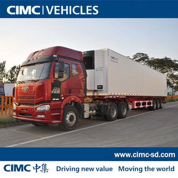 CIMC 3-axle Refrigerated Semi-trailer